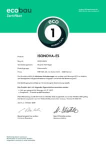 eco-bau Label ISONOVA-ES